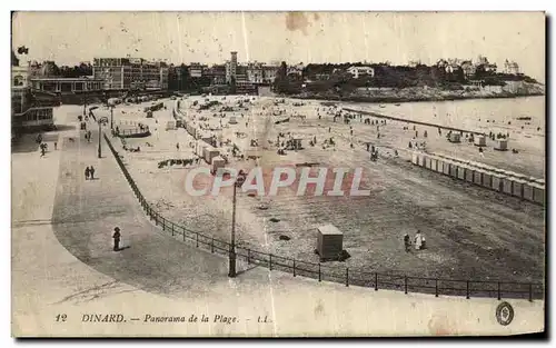 Cartes postales Dinard Panorama de la Plage