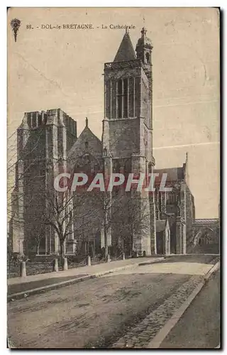 Cartes postales Cote de Bretagne La Cathedrale