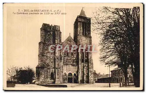 Cartes postales Dol de Bretagne La Cathedrale