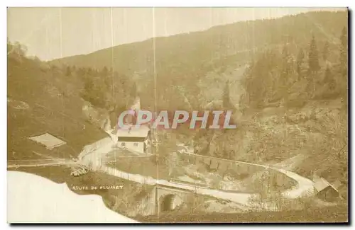 Cartes postales Route de Flumet