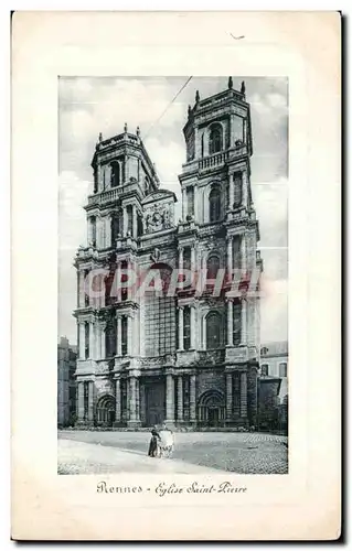 Cartes postales Rennes Eglise Saint Pierre