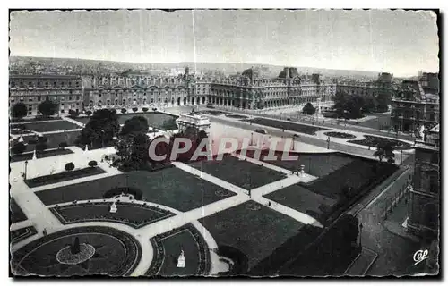 Ansichtskarte AK Paris Vue generale de la Place du Carrousel