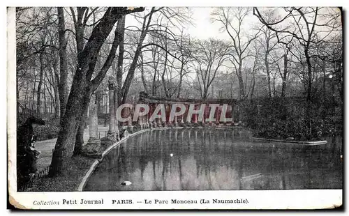 Cartes postales Paris Le Parc Monceau (La Naumachie)