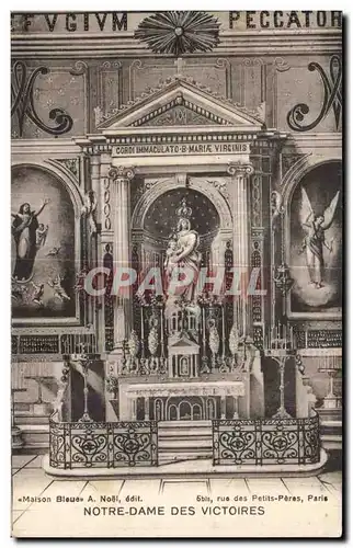 Cartes postales Notre Dame Des Victoires Ange Angel