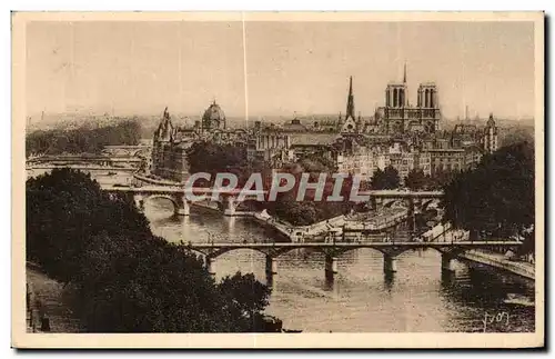 Ansichtskarte AK Paris La Cite Norte Dame City Bridges