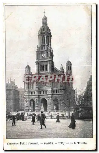 Ansichtskarte AK Paris Collection Petit Journal Paris L Eglise de la Trintie