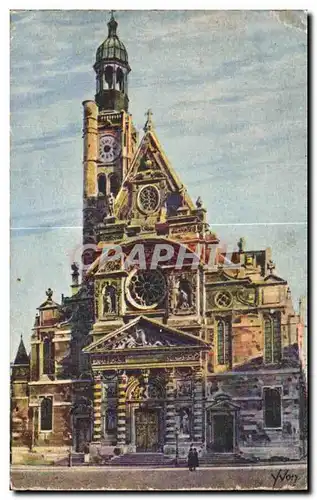 Cartes postales Paris L Eglise Saint Entienne du Mont St Entienne du Mont s church