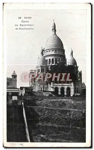 Cartes postales Paris Eglise du Sacre Coeur de Montmartre