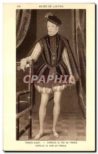 Ansichtskarte AK Francois Clouet Charles IX Roi De France Charles IX King of France