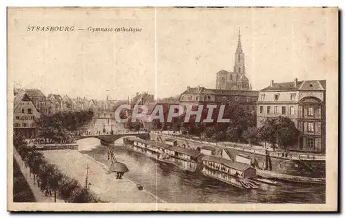 Cartes postales Strasbourg Gymnase Catholsque