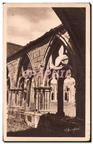 Cartes postales Abbaye De Noirlac pres Saint Amand Detail du Cloltre