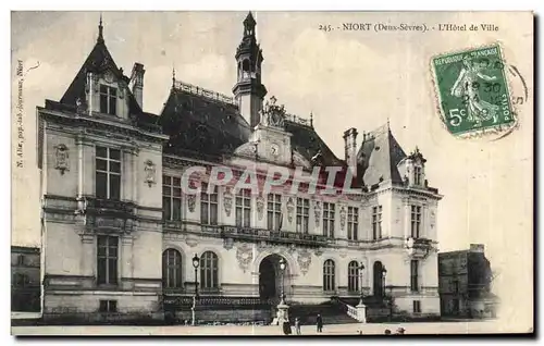 Cartes postales Niort L Hotel de Ville