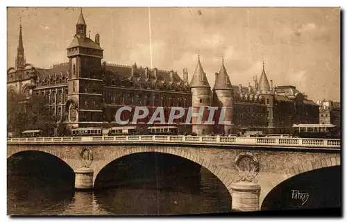 Ansichtskarte AK Paris Palais de Justice La Conciergerie
