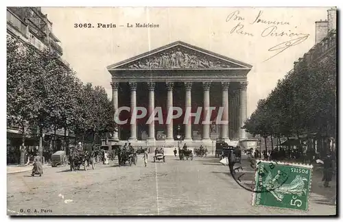 Cartes postales Paris La Madeleine