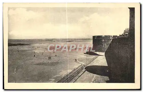 Ansichtskarte AK Institution De Saint Malo Recreation sur la Plage