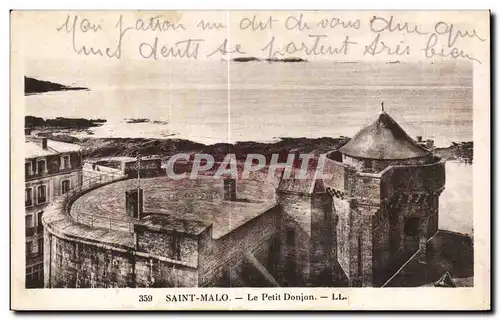 Ansichtskarte AK Saint Malo Le Petit Donjon