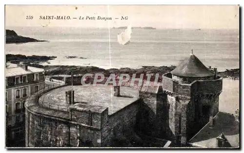 Ansichtskarte AK Saint Malo Le Petit Donjon