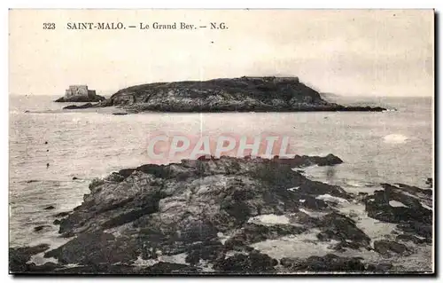 Cartes postales Saint Malo Le Grand Bey