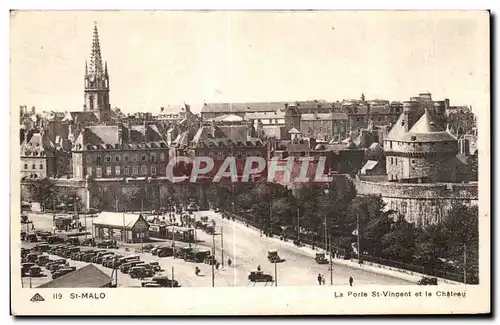 Cartes postales Saint Malo La Porte St Vincent et le Chateau