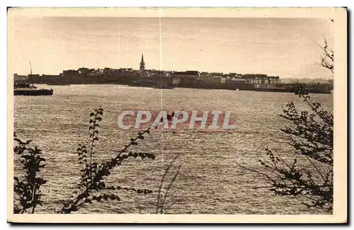 Ansichtskarte AK Saint Malo Vue Generale Prise de Dinard