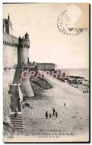 Cartes postales Cote d Emerude Saint Malo La Porte des Bes The Gate of the Bes