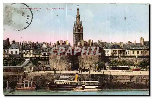 Cartes postales Saint Malo La Grande Porte