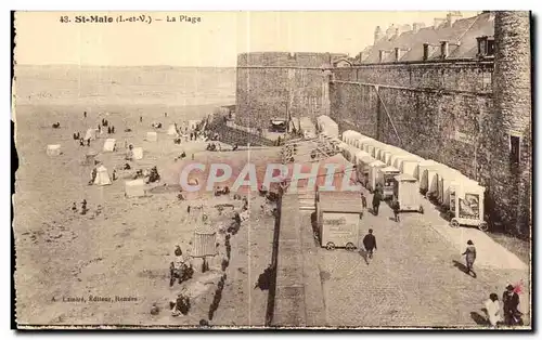 Cartes postales St Malo La Plage