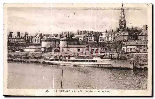 Ansichtskarte AK St Malo Le Dinards dans l Avant Port