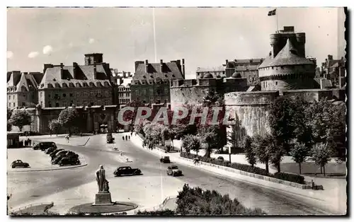 Ansichtskarte AK Saint Malo La Porte St Vincent et le Chateau