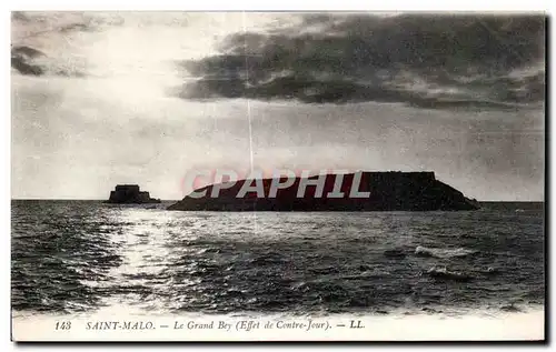 Cartes postales Saint Malo Le Grand Bey (Effet de Contre Jour)