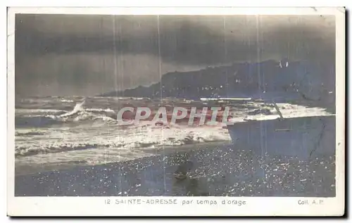 Cartes postales Saint Adresse Par temps d orage