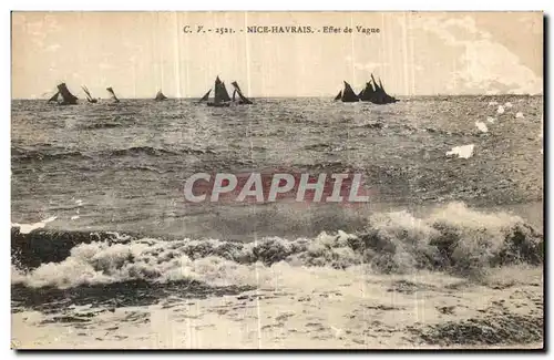 Cartes postales Le Havre Effet de Vague Bateaux