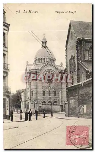 Ansichtskarte AK Le Havre L Eglise S Joseph