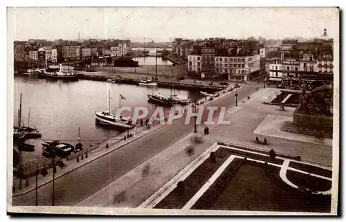 Cartes postales Le Havre Place Place Gambetta et les Bassins