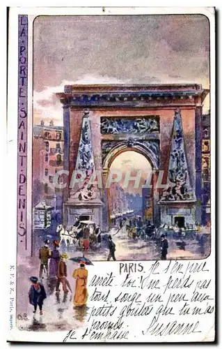 Cartes postales La Porte Saint Denis Paris