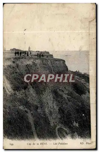 Cartes postales Le Havre Cap de la Heve Les Falaises