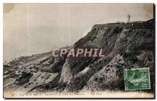 Ansichtskarte AK Le Havre Cap de la heve La Greve du Pied des Falaises