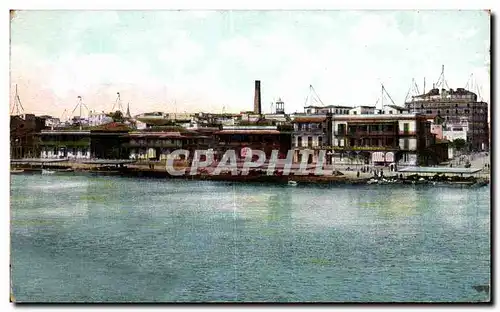 Ansichtskarte AK Port Said Egypte Egypt