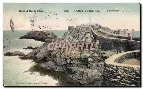 Cartes postales Cote d Emeraude Saint Lunaire Le Decolle