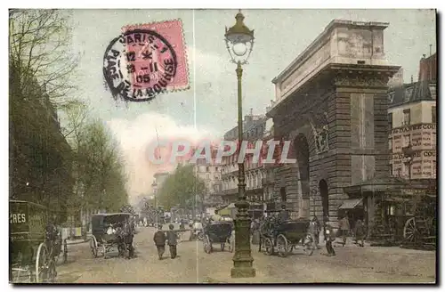 Cartes postales Paris Porte Saint MArtin