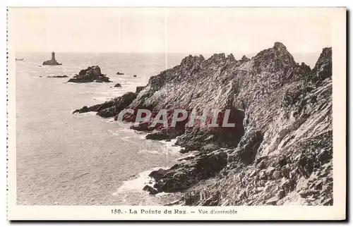 Ansichtskarte AK La Pointe du Raz Vue d ensemble