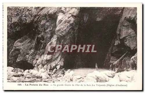 Ansichtskarte AK La Pointe du Raz La grande Groue de l Est de la Baie des Trepasses