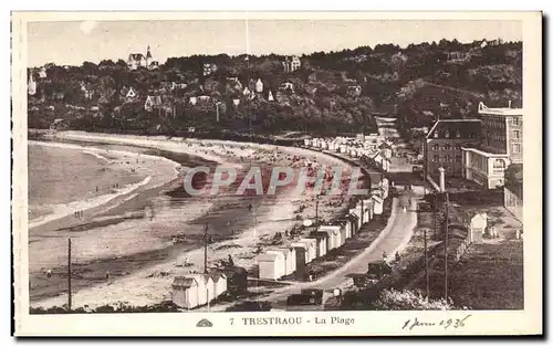 Cartes postales Trestraou La plage