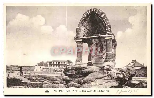 Cartes postales Ploumanach Oratoire de St Guiree