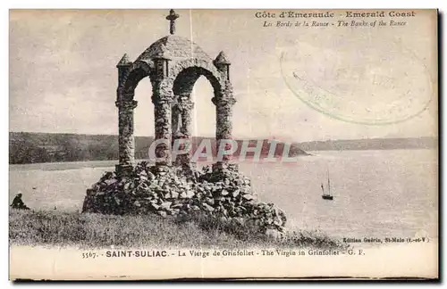 Ansichtskarte AK Saint Suliac La Vierge de Grinfollet The Virgin of Grinfollet