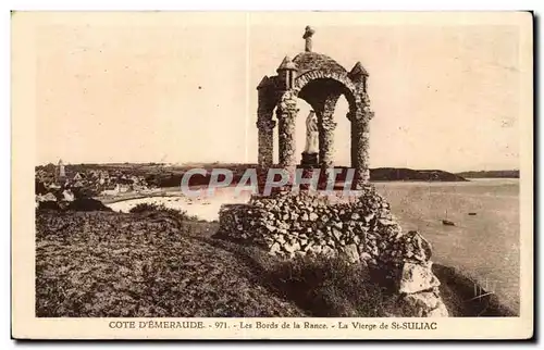 Cartes postales Cote D Emeraude Les Bords de la Rance La Vierge de St Suliac