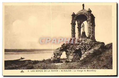 Ansichtskarte AK Bords de la Rance La Vierge de St Suliac