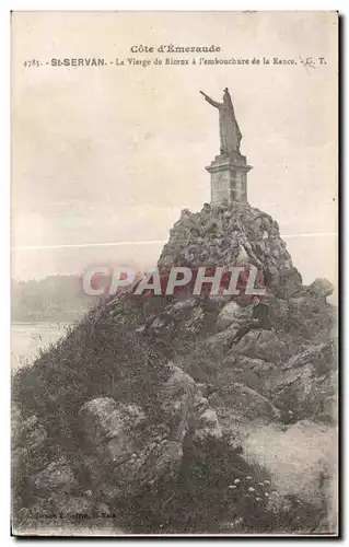 Ansichtskarte AK Saint Servan Cote d Emeraude La Vierge de Bizeox