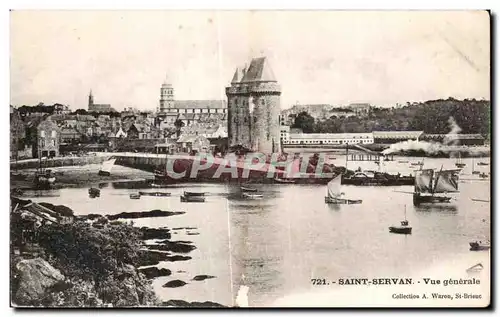 Cartes postales Saint Servan Vue generale