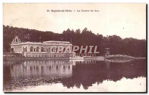 Cartes postales Bagnoles de I Orne Le Casino du Lac